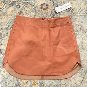 Karina Grimaldi leather skirt